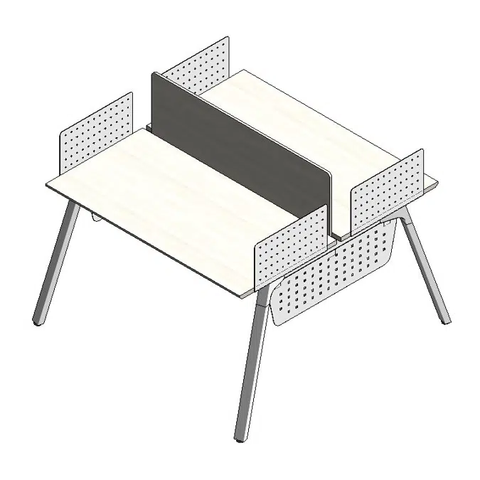 KOKUYO Office Workstation ARCH Double Faced Table