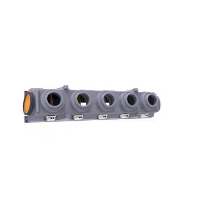 imazhi i EOLO 5 ZONES MOTORIZED PLENUM IN POLYSTYRENE FOR CONCEALED CEILING UNIT