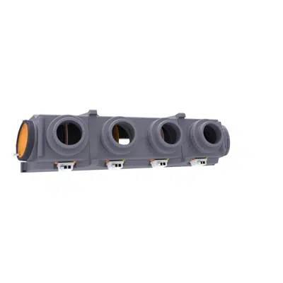imazhi i EOLO 4 ZONES MOTORIZED PLENUM IN POLYSTYRENE FOR CONCEALED CEILING UNIT