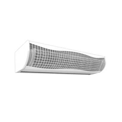 AIRFOR3 CR – CENTRIFUGAL AIR CURTAIN WITH HEATING ELEMENTS AND FRONT AIR INTAKE图像