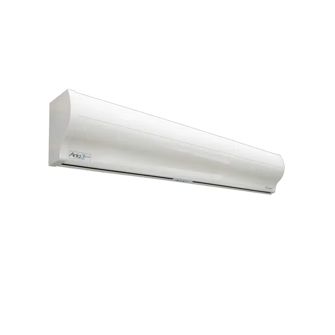 ARIA3 SILENCE – TANGENTIAL AIR CURTAIN WITH UPPER AIR INTAKE