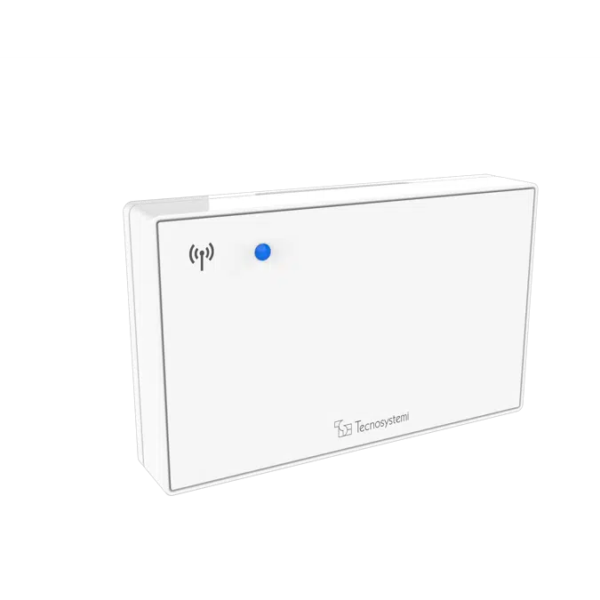 SONDA AMBIENTE A PARETE CON BATTERIE IN RADIO FREQUENZA LEM RF