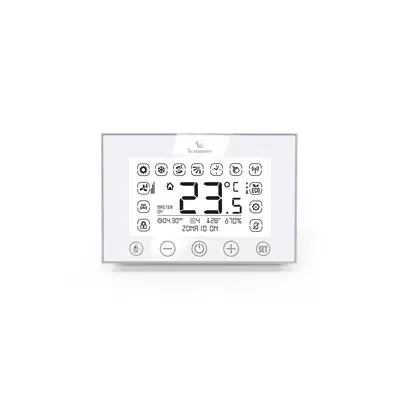 imazhi i CHRONO-TERMOSTAT DISCOVERY 3X WITH BACKLIT TOUCH SCREEN, BATTERIES POWERED AND RADIO FREQUENCY SYSTEM