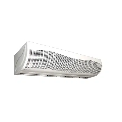 afbeelding voor AIRFOR3 H2O – CENTRIFUGAL AIR CURTAIN WITH HOT WATER COIL AND FRONT AIR INTAKE