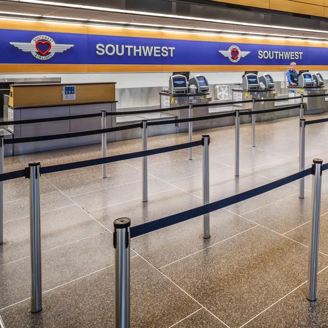 Fully Customizable Premium 10' Belt RETRACTA-BELT® Stanchions