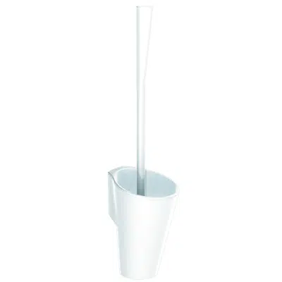 imagem para 4051N Wall-mounted toilet brush set