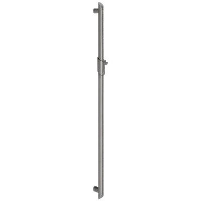 Image pour 511946C Barre de douche droite Be-Line® anthracite avec coulisseau