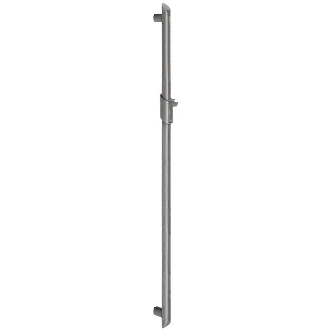 511946C Be-line® anthracite shower grab bar with sliding shower head holder