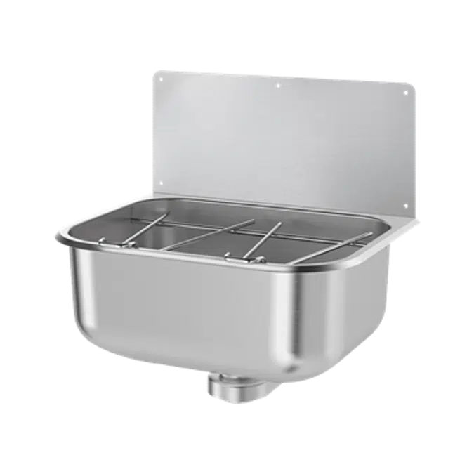182400 
Wall-mounted cleaners' sink