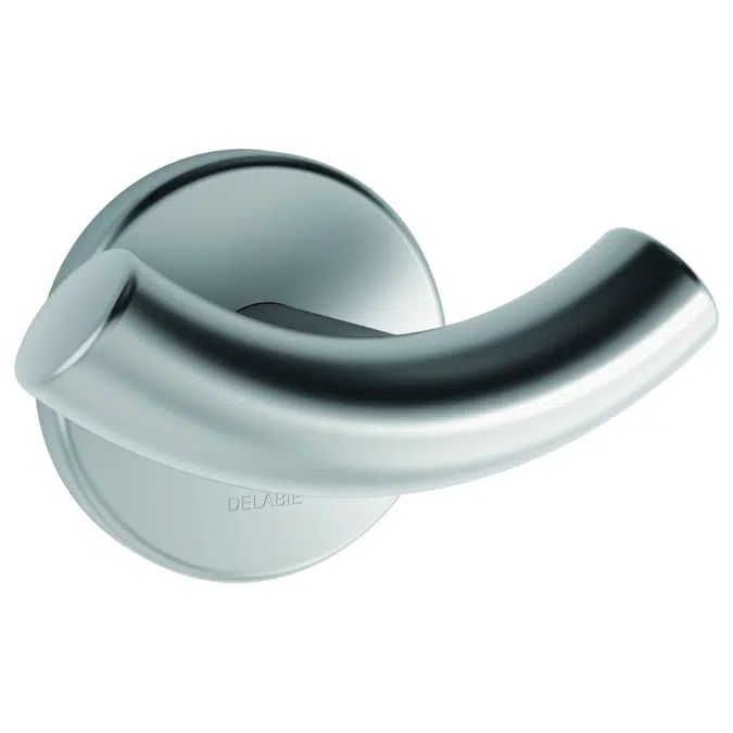 4042S Satin stainless steel double coat hook