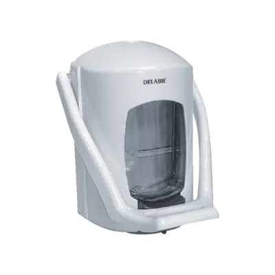 6712 Wall-mounted liquid soap dispenser, elbow control, 0.9 litres