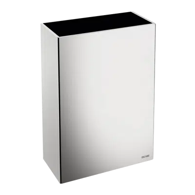 Image for 510467P Wall-mounted 304 stainless steel bin, 50 litres