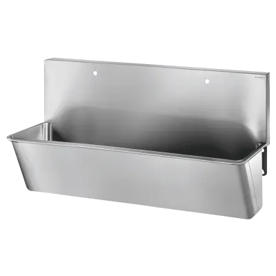Image for 182100 Surgical scrub up trough with high splashback