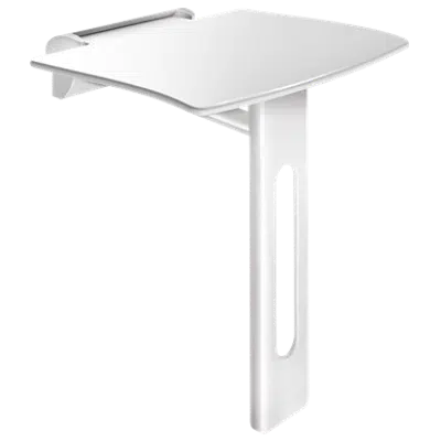 Image for 511930W Be line removable lift up shower seat with leg