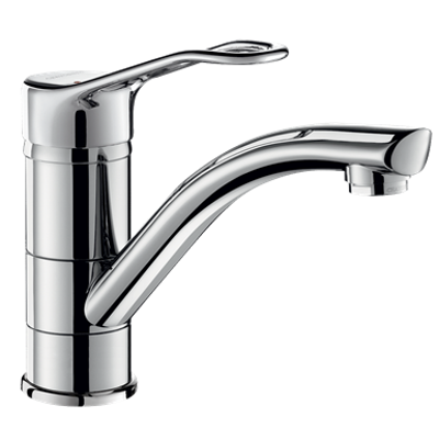 Image for 2510 
Mechanical sink mixer with swivelling spout