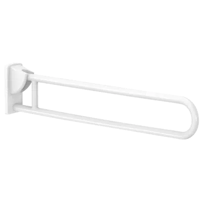 5171N White Nylon drop down rail L 900 mm