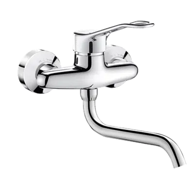 2519 
Wall-mounted mechanical sink mixer