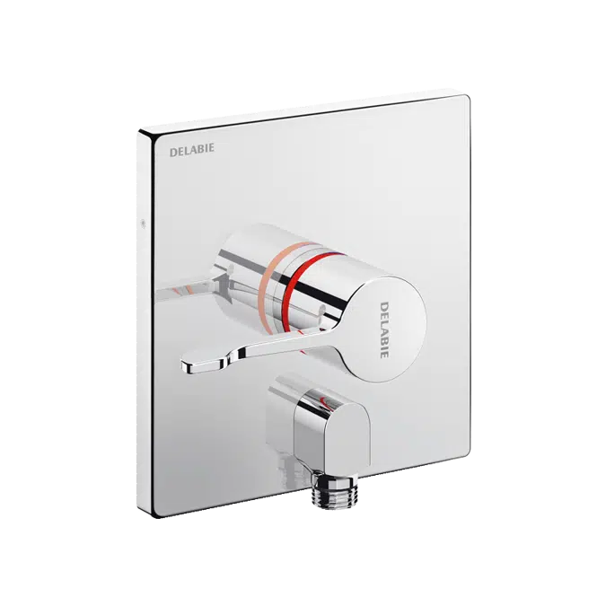 H9633L Recessed sequential thermostatic shower mixer