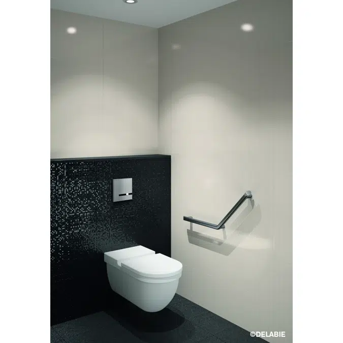 464000 Plaque de commande TEMPOMATIC bicommande pour WC