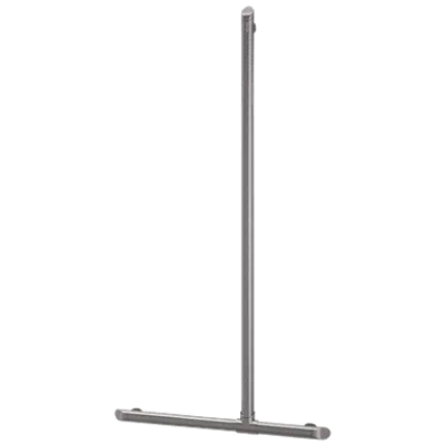 511944C 
Be-line® T-shaped grab bar with sliding vertical riser rail