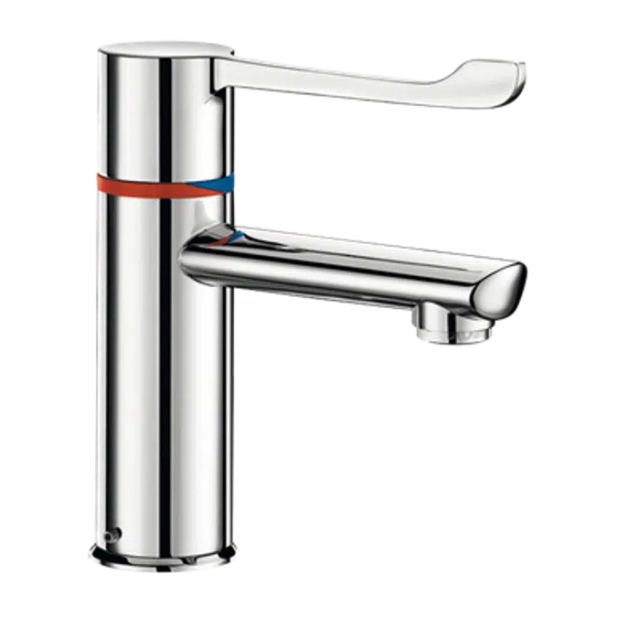 BIM-objekter – gratis download! H9605610 SECURITHERM BIOCLIP thermostatic basin mixer |