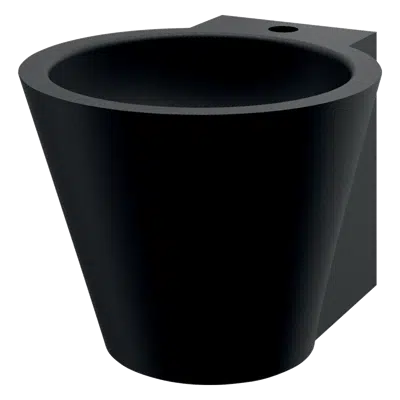 121180BK MINI BAILA wall-mounted washbasin