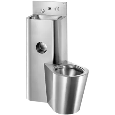 изображение для 166600 KOMPACT TC washbasin and floor-standing WC combination