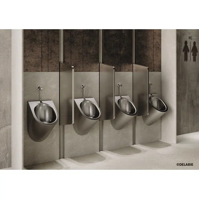 134170 DELTA wall-hung urinal