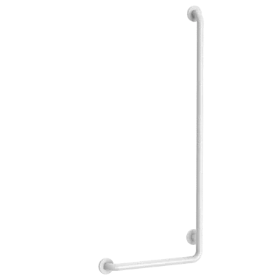 รูปภาพสำหรับ 5071N White L-shaped anti-bacterial Nylon shower grab bar, H. 1,245mm