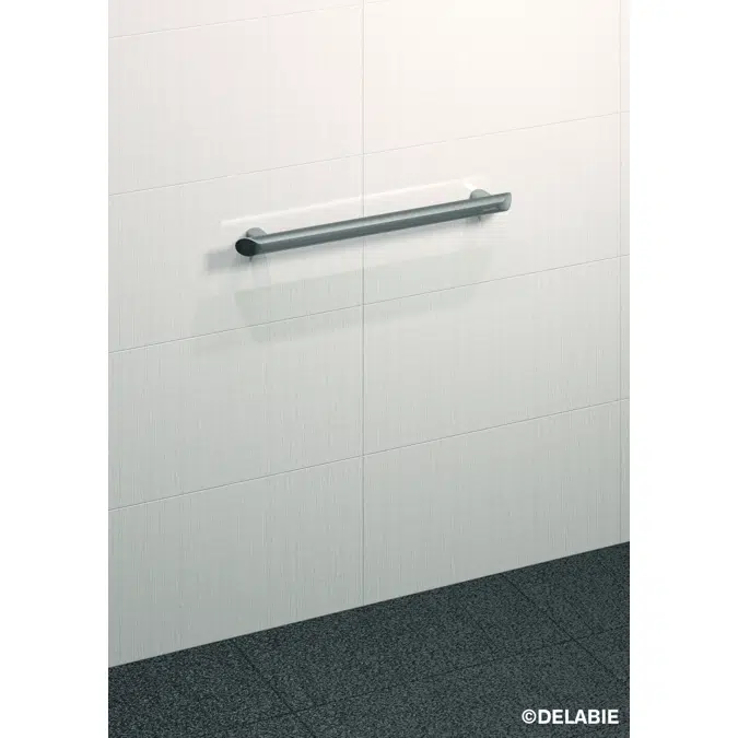 511906C Poręcz prosta Be-Line® antracyt 600 mm Ø35