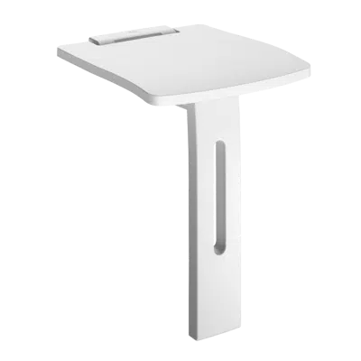 510405 Lift-up shower seat with leg
