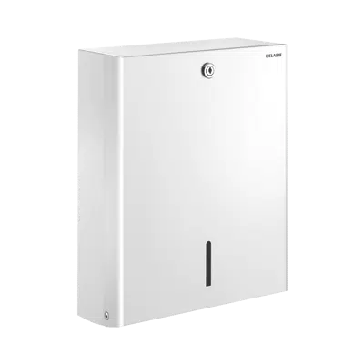 510601W Wall-mounted paper towel dispenser, for 500 sheets