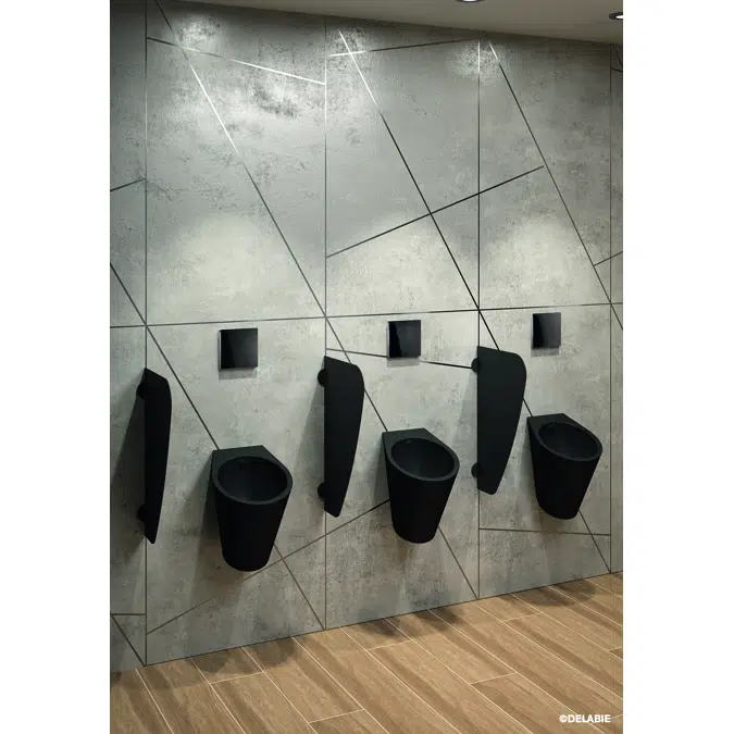 BIM object Urinals 543000D TEMPOFIX 3 frame system for urinals