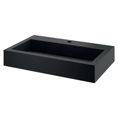 121150BK AQUEDUTO wall-mounted washbasin