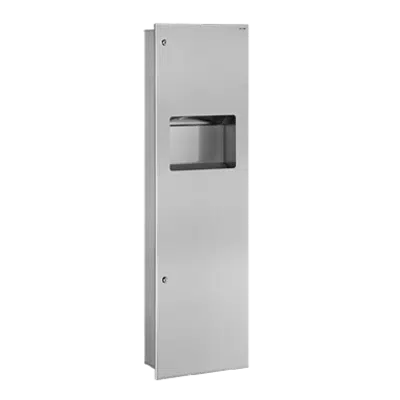 bild för 510715S 
Recessed combi paper towel dispenser/bin - 30L