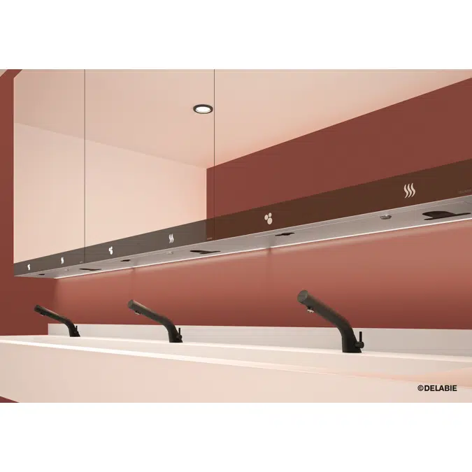 510209 Mirror cabinet with 3 functions