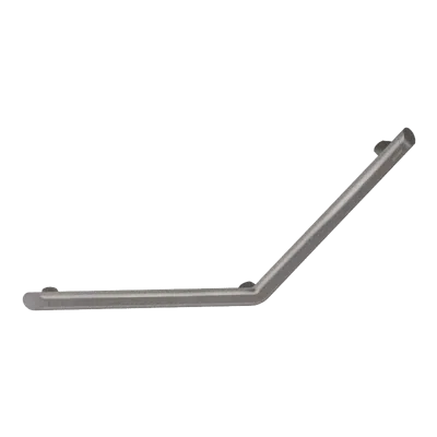 511982C Be-line® anthracite angled grab bar 135°, 400 x 400mm