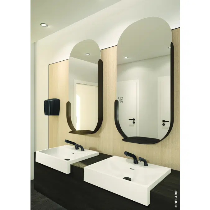 512121BKUK Deck-mounted electronic soap dispenser, liquid or foam soap