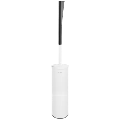 510051MW Be-Line® wall-mounted toilet brush set with lid and long handle