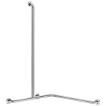 5481dp2 angled shower grab bar with vertical bar