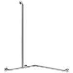 5481dp2 angled shower grab bar with vertical bar