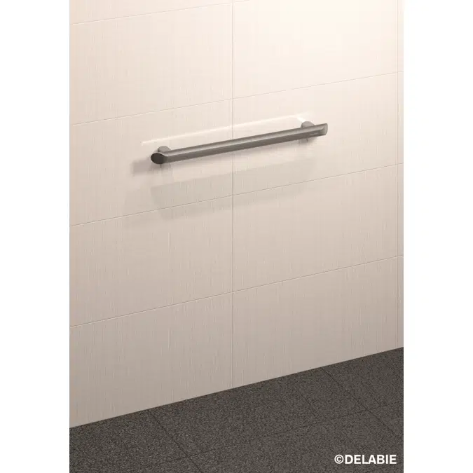 511910C Be-Line® anthracite straight grab bar Ø 35mm, L. 950mm