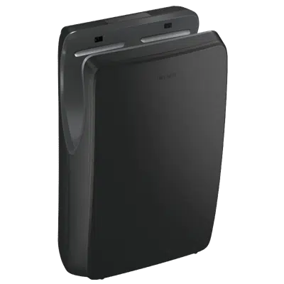 Image for 510624B SPEEDJET 2 matte black air pulse hand dryer, with HEPA filter