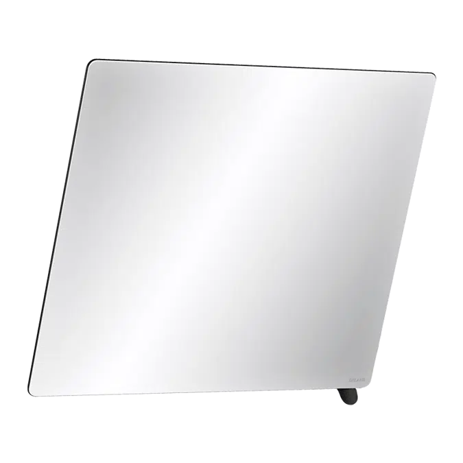 510202BK Tilting mirror with handle
