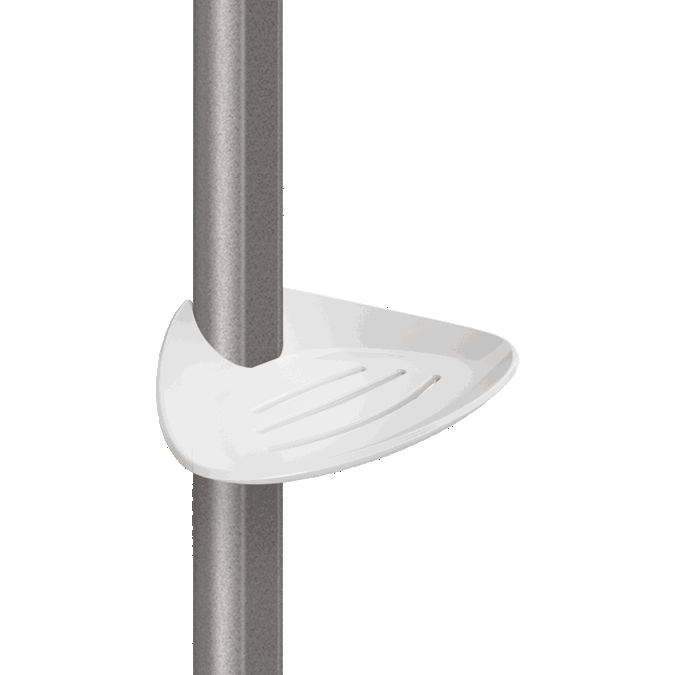 BIM objects Free download! 511912W BeLine® matte white sliding soap