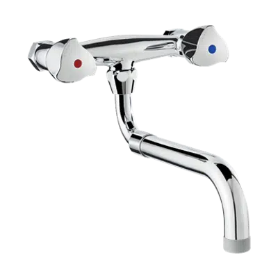 G6679 Wall-mounted twin hole mixer