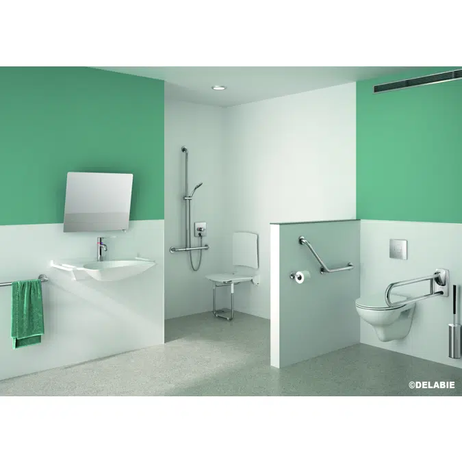 H9601 SECURITHERM sequential thermostatic basin mixer