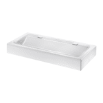 454120 wall-mounted mineralcast wash trough