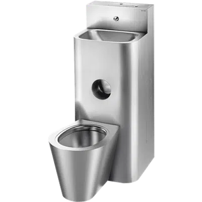 160800 
KOMPACT washbasin and floor-standing WC combination