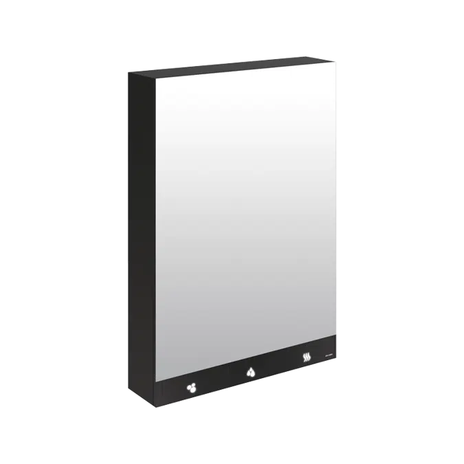 510203 Mirror cabinet with 4 functions